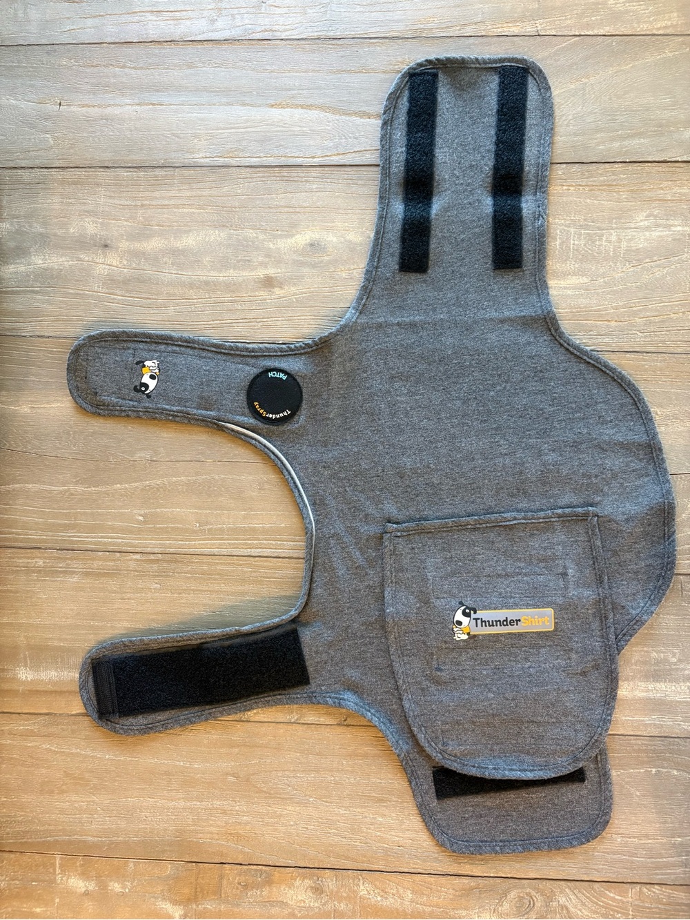 Thundershirt Gray Calming Anxiety Wrap Solution for small Dogs